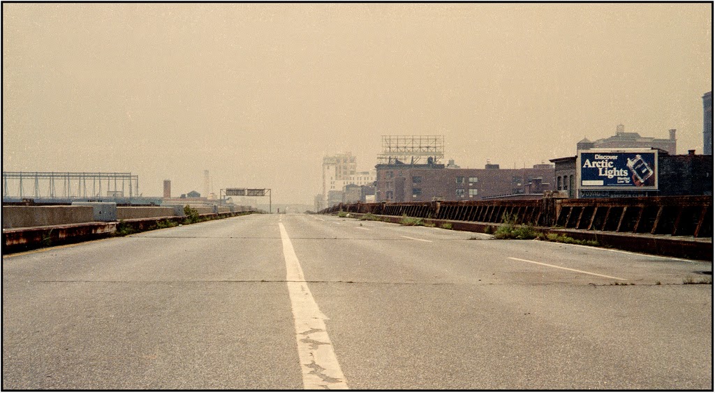 Ghosts of the West Side Elevated Highway, New York City in 1979