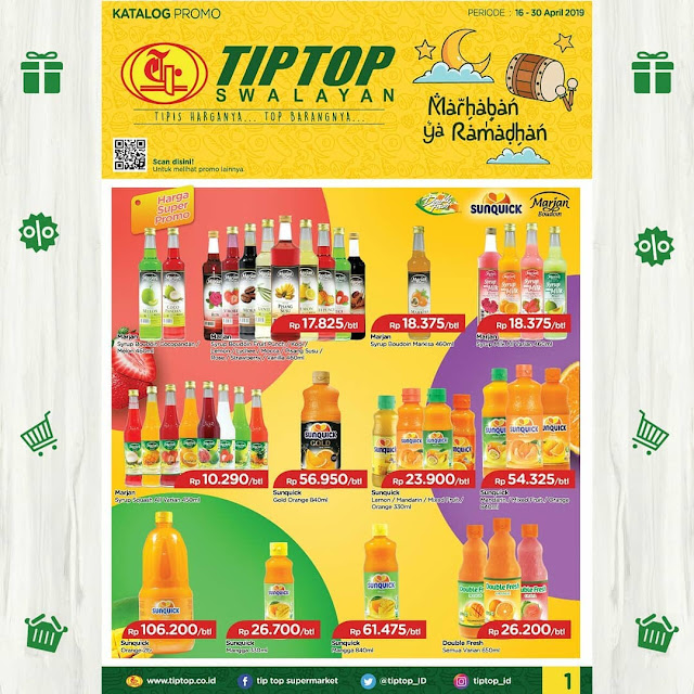 #TipTop - #Promo #Katalog Periode 16 - 30 April 20019
