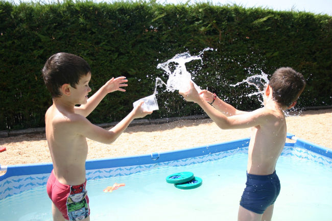Al para realizar juegos aire libre divertidos