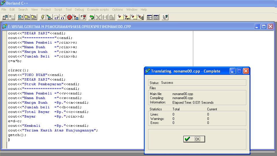borland C++