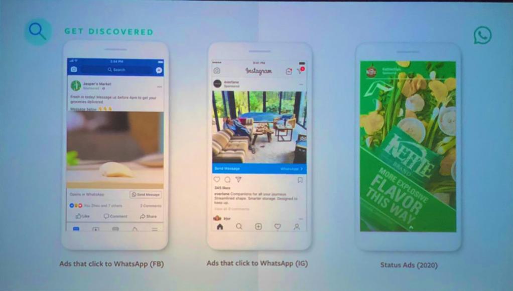 Iklan di dalam Status WhatsApp