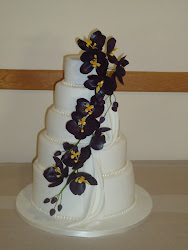 cakes cake orchid lavender