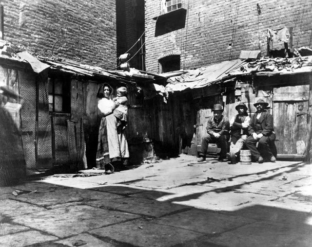 Fotografías de los barrios pobres de Nueva York a finales del siglo XIX