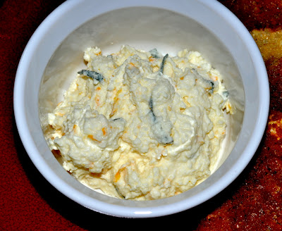 Orange Sage Ricotta Dip - Photo by Michelle Judd of Taste As You Go