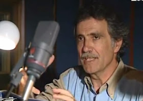 Claudio Capone at work behind a microphone