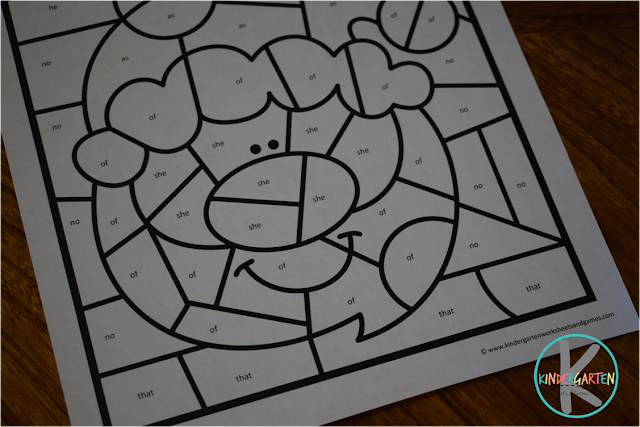 kindergarten worksheets for Christmas