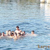 Εν Ιορδάνη βαπτιζομένου σου Κύριε - Αγιασμός των υδάτων στο λιμάνι της Καρύστου με πλήθος πιστών