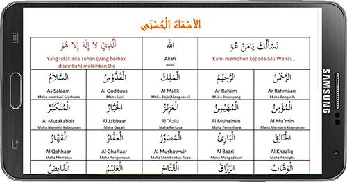 Asmaul Husna Bacaan Makna Dan Hasiat 99 Nama Asmaul Husna
