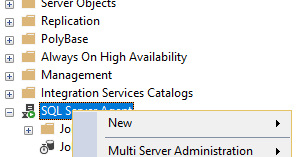 SQLDesk: MSSQL: Enable and Disable SQL Server Agent log