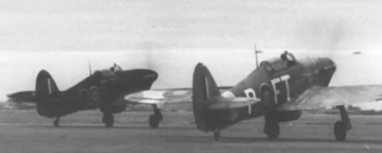 43 Squadron Hurricanes