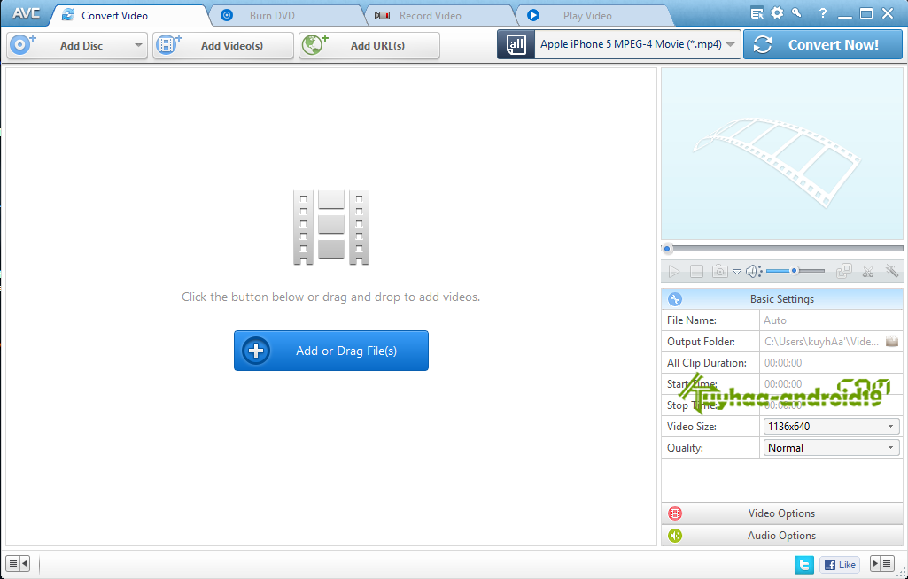 SCARICARE WINAVI VIDEO CONVERTER V6 3