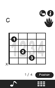 Guitar chord dictionary