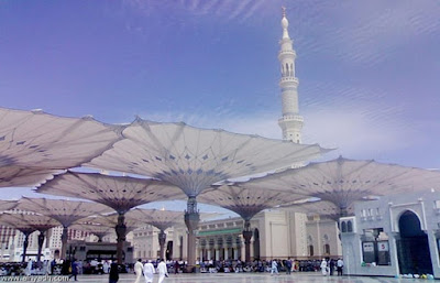 مظلات الحرم النبوي مظلات الحرم النبوي
