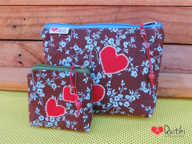 Conjunto de Necessaires Campo Menta
