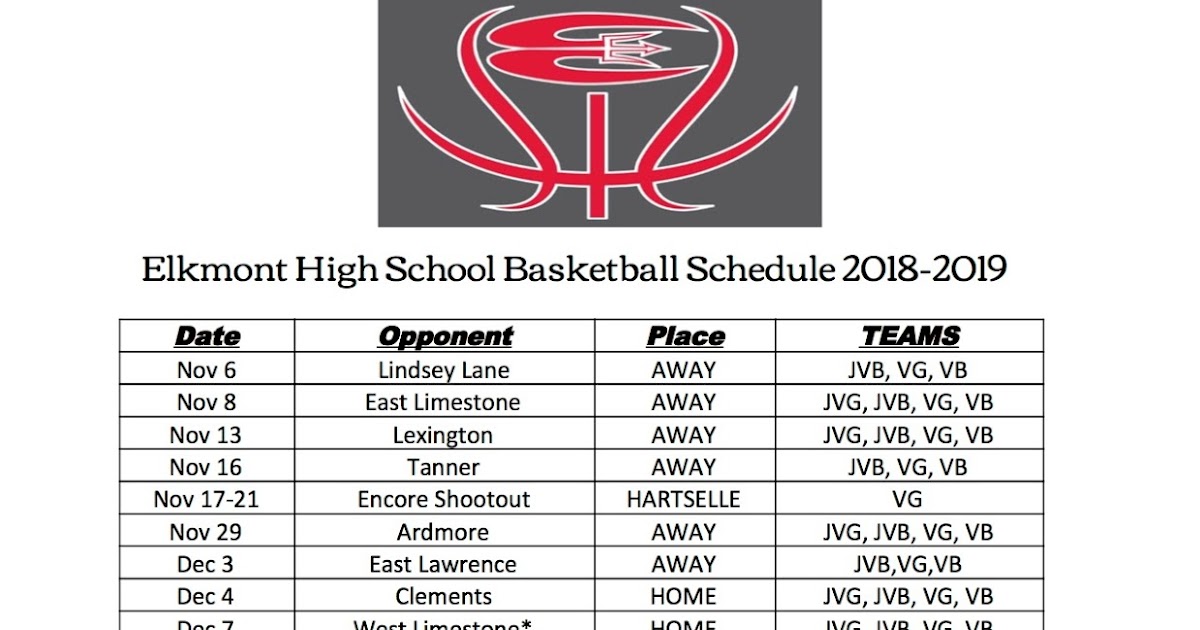 ELKMONT BASKETBALL JUNIOR VARSITY