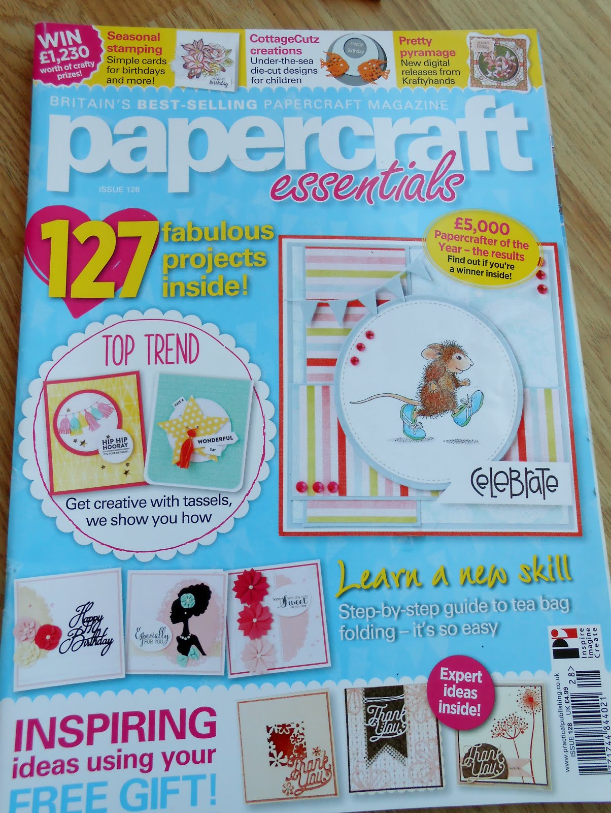 Runner up in Papercrafter of the 2015