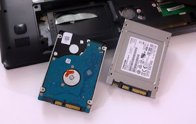 Cambio disco notebook Disco notebook