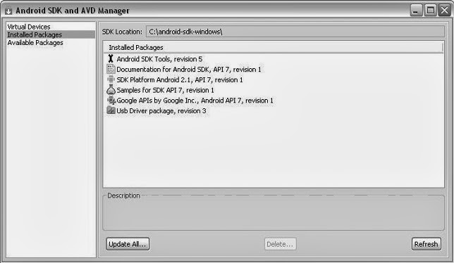 android sdk avd manager android sdk avd manager