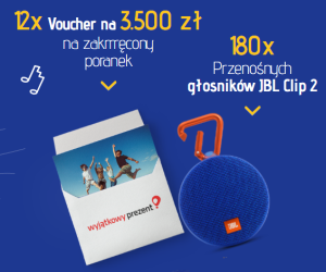 Do wygrania 180 głośników JBL CLIP 2 Konkurs