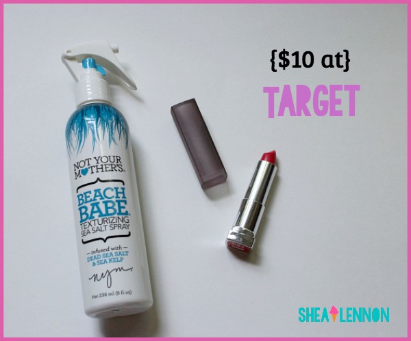 $10 at Target challenge - what I bought. This time I shopped for summer beauty products. To read the details, click through. 