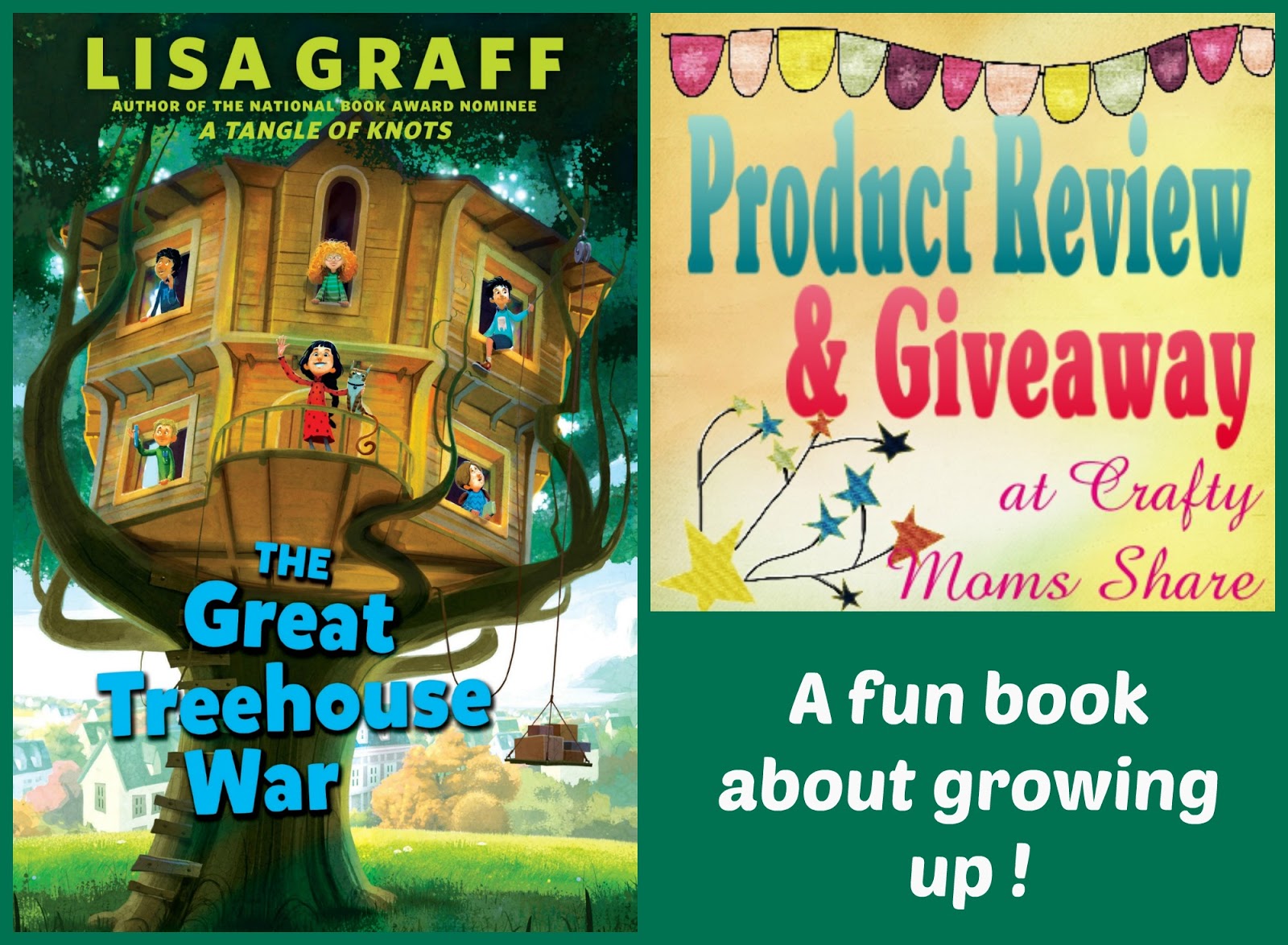 Crafty Moms Share The Great Treehouse War Review & Giveaway