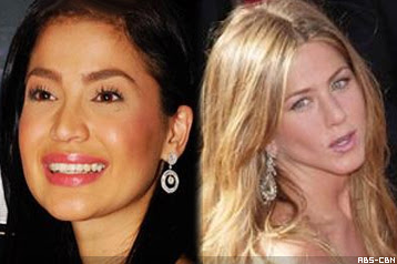 Anne Curtis and Jennifer Aniston shared in an elevator