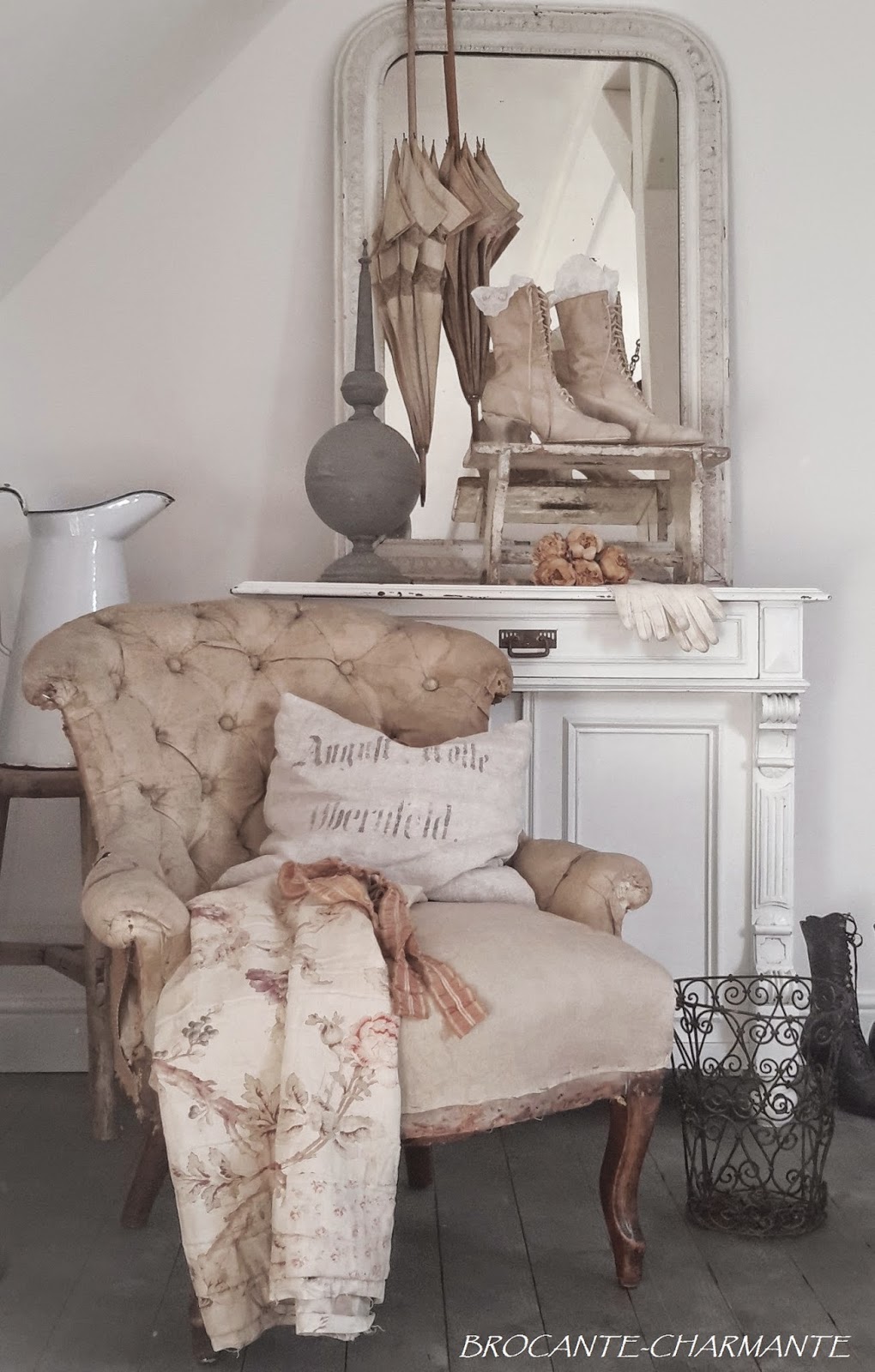 BROCANTE -CHARMANTE: Die andere Seite des Schlafzimmers