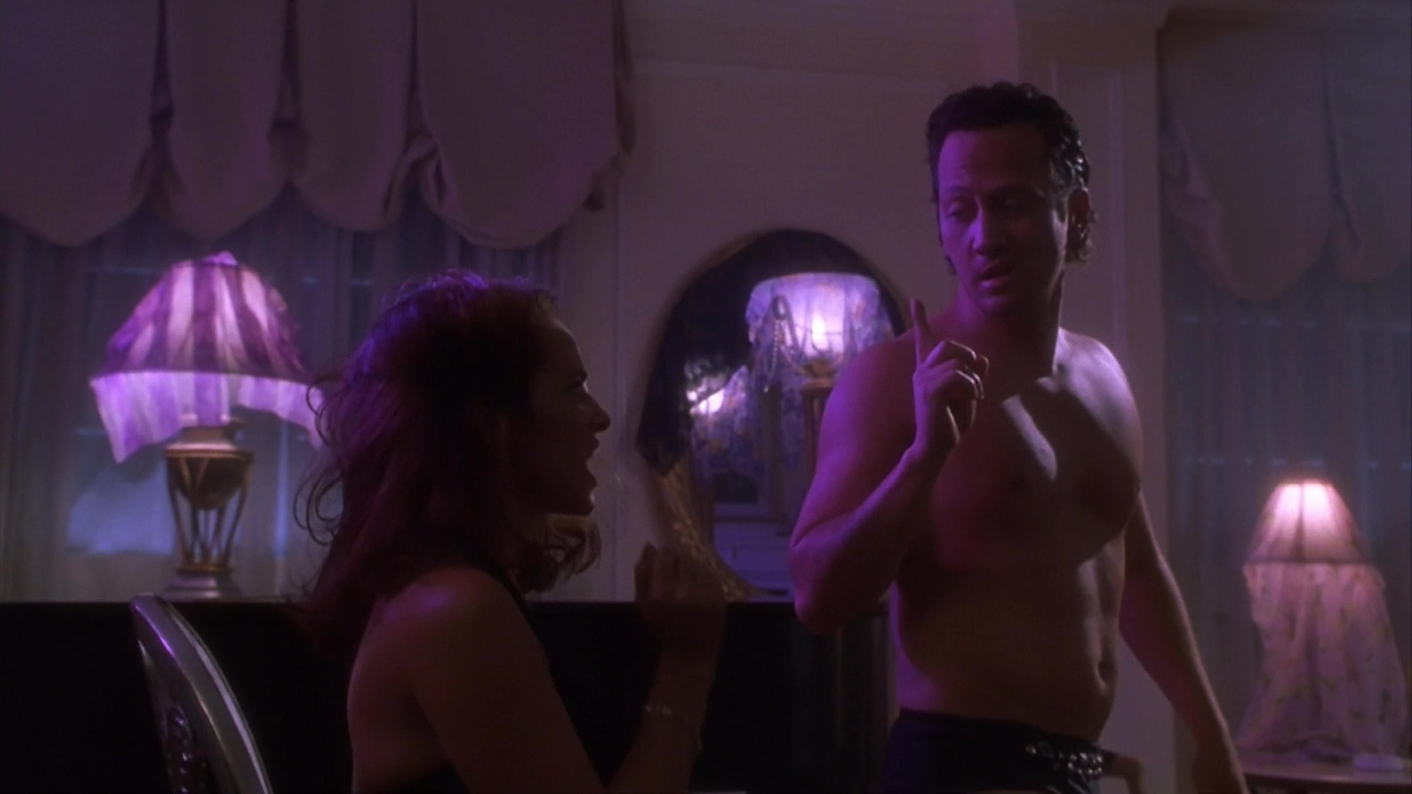 Rob Schneider 'nude' in Deuce Bigalow: Male Gigolo.