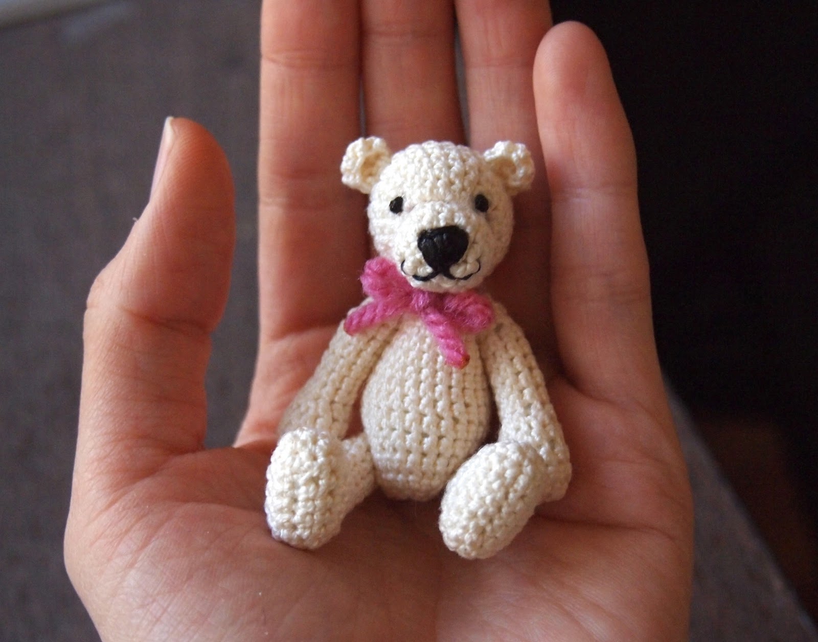 Crafter's Delights: More Miniature Crochet Teddy Bears