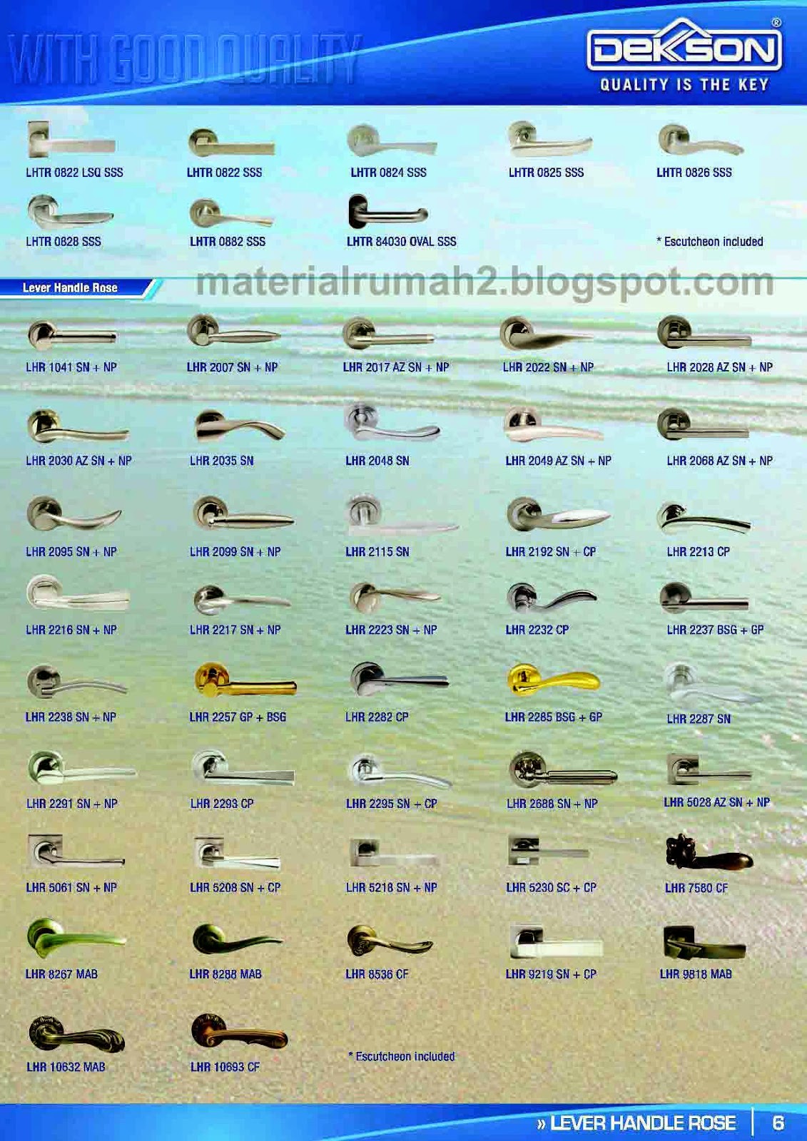 Daftar Harga Kunci Pintu DEKKSON 2014 - Rumah Material