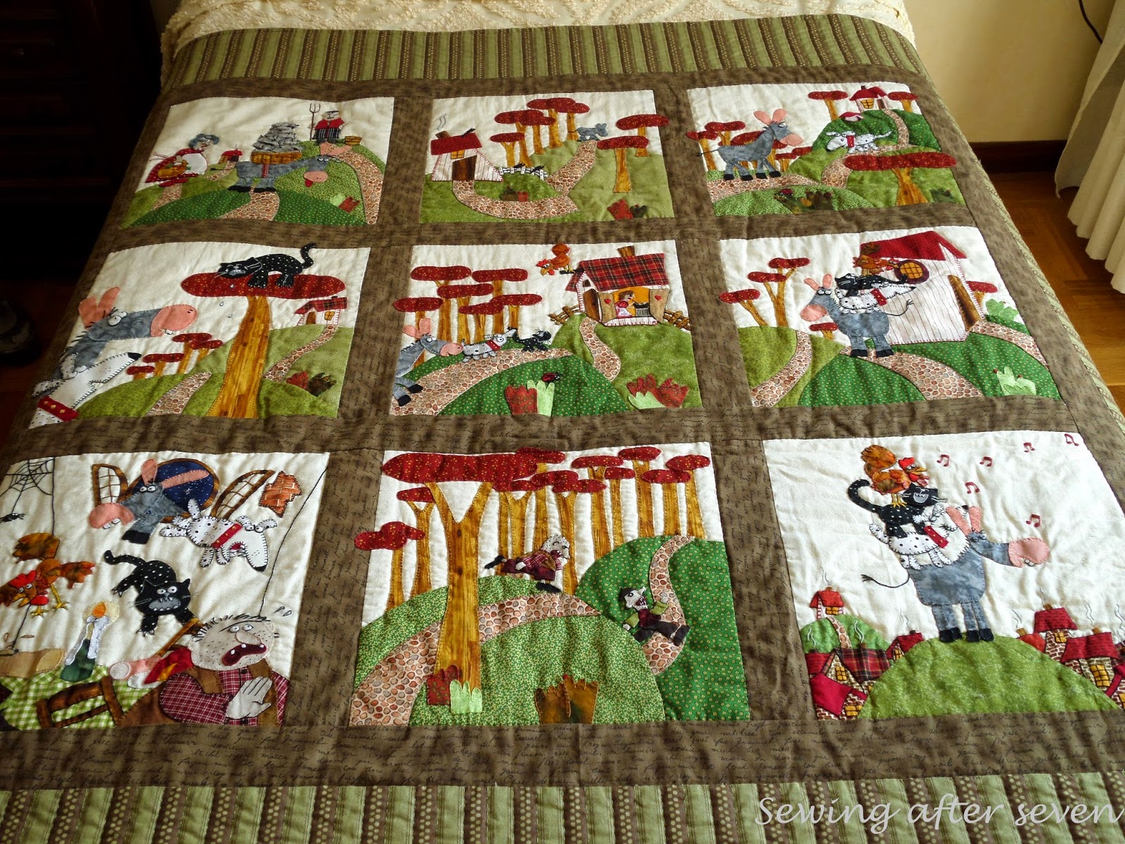 Sewing After Seven Story Book Quilt