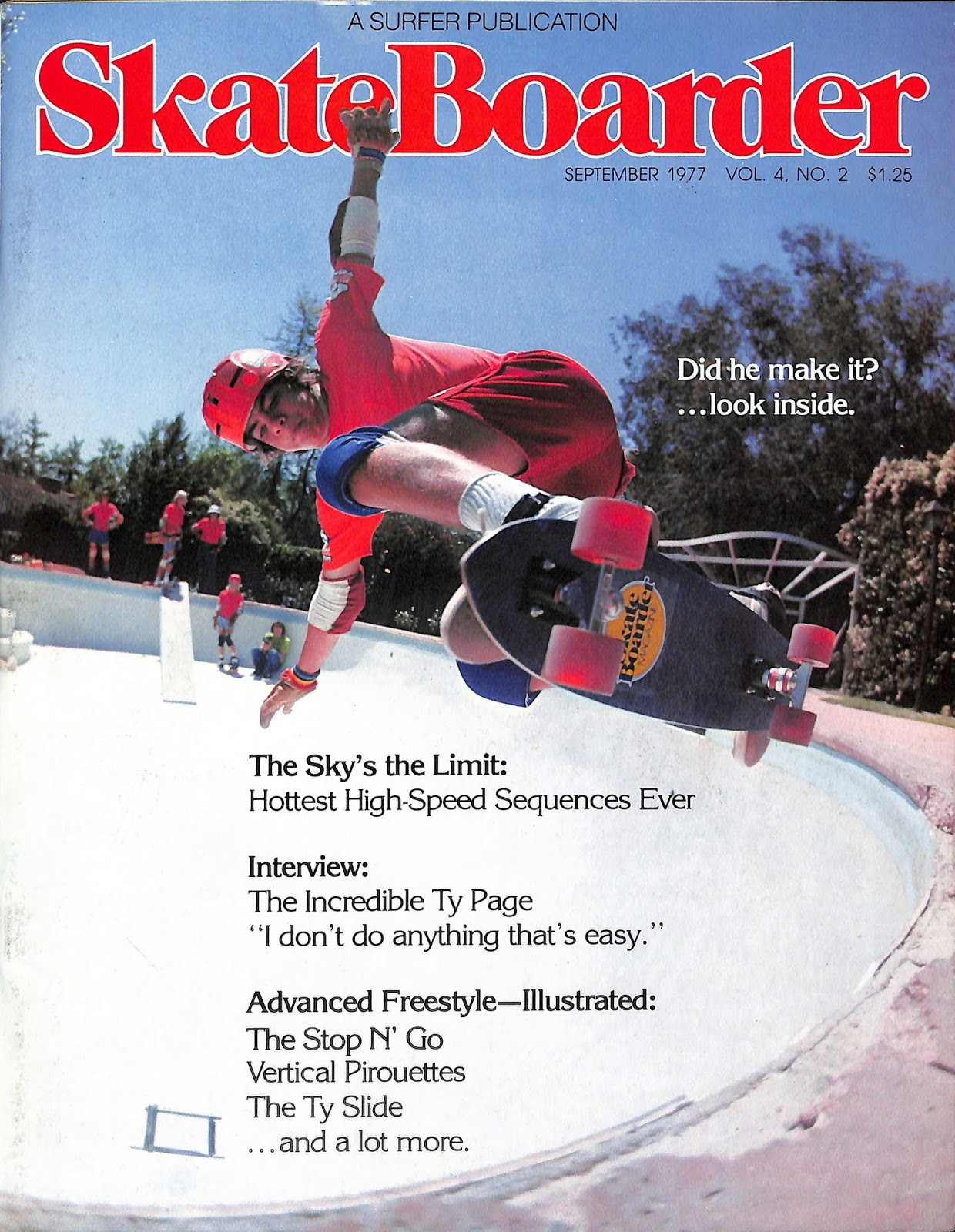 Skateboard Magazine Archive Skateboarder September 1977