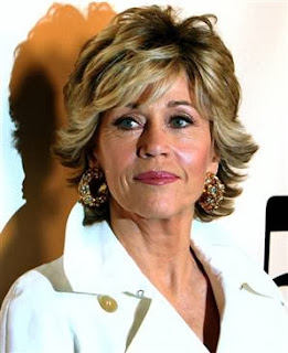 Picture of Actress Jane Fonda who struggled with anorexia and bulimia for 30 years