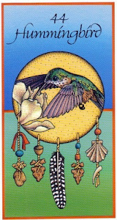 Medicine Card 44: Hummingbird Medicine Cards