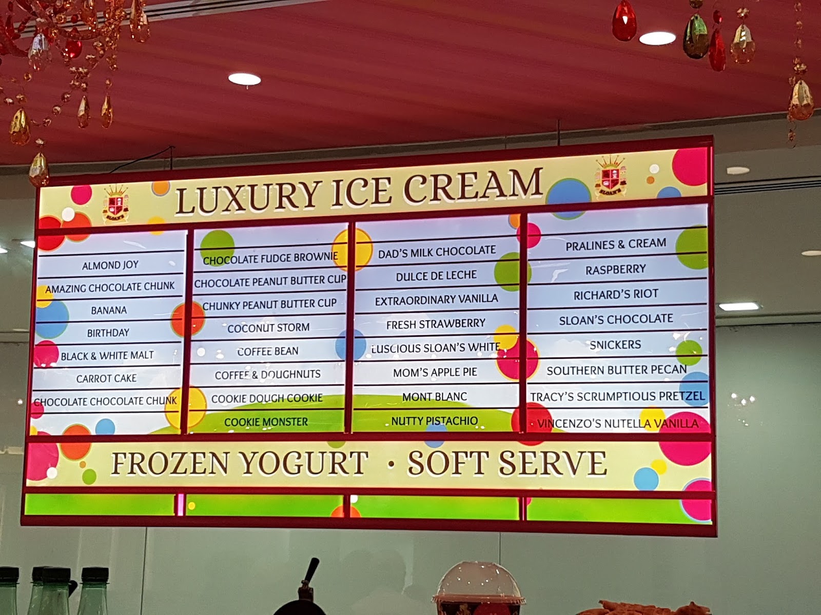 Life in Kuwait Blog Sloan's Ice Cream Shop