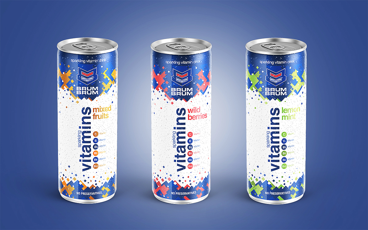 BRUM BRUM Vitamins Drink on Packaging of the World - Creative Package ... BRUM BRUM Vitamins Drink on Packaging of the World - Creative Package ...