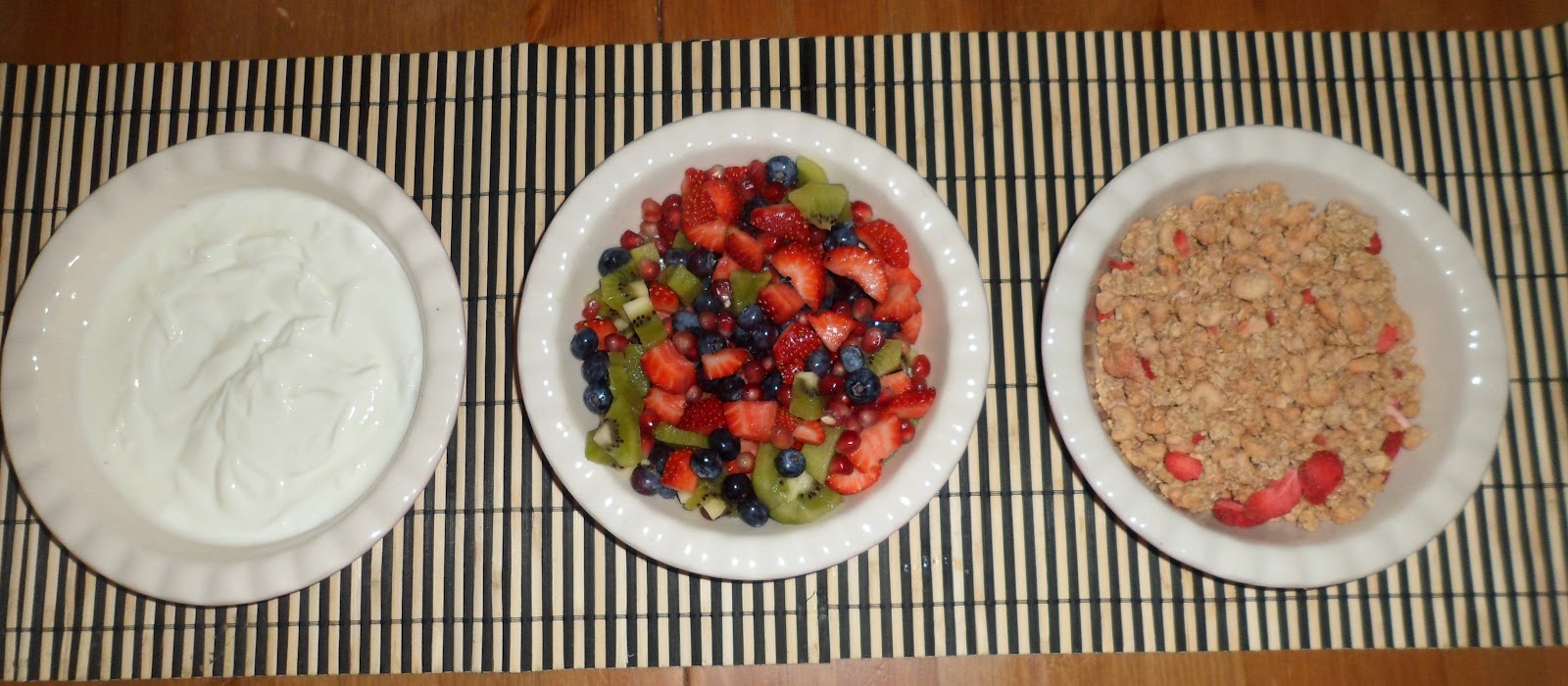 Cobble & Gobble Saturday breakfast fruit crunch