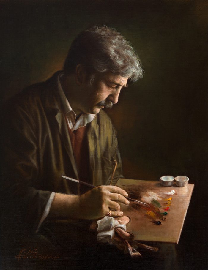 Иранский художник. Mitra Shadfar Иранский художник. Mitra Shadfar