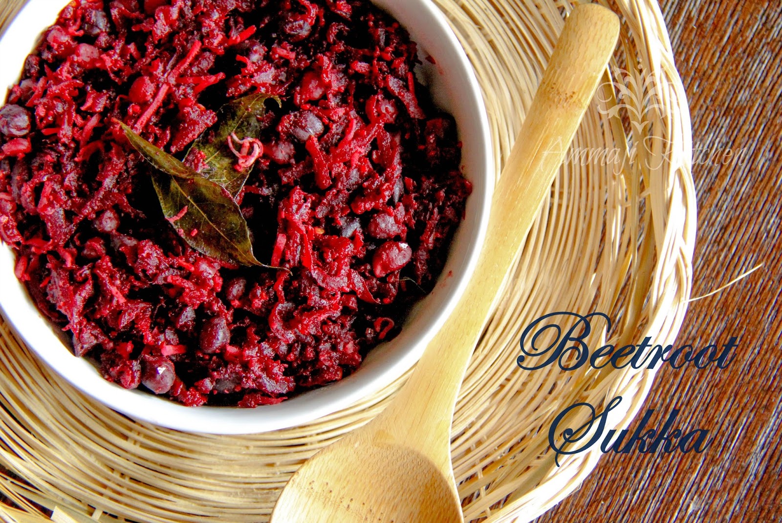 Beetroot Sukka Indian Food Recipes Ammaji Kitchen