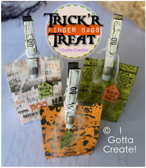 Fabulously freaky Halloween party favors! | Tutorial at I Gotta Create!