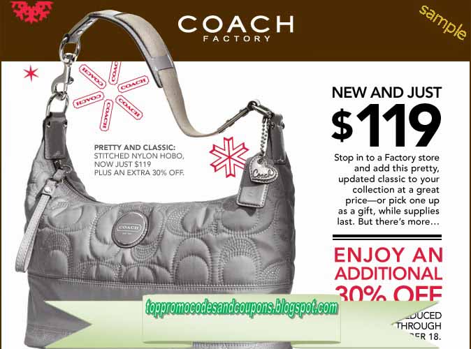 Free Promo Codes and Coupons 2022 Coach Coupons