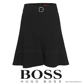 Queen Letizia Style HUGO Boss-Rumilla Skirt 
