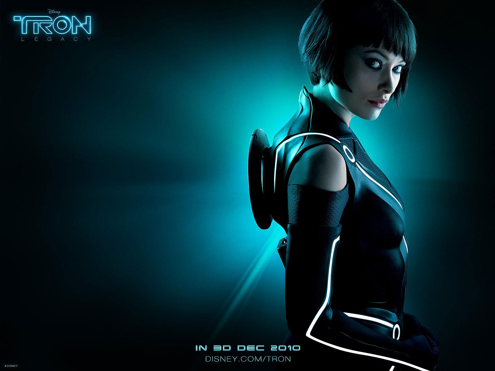 Celebrities, Movies and Games Olivia Wilde as Quorra Tron Legacy