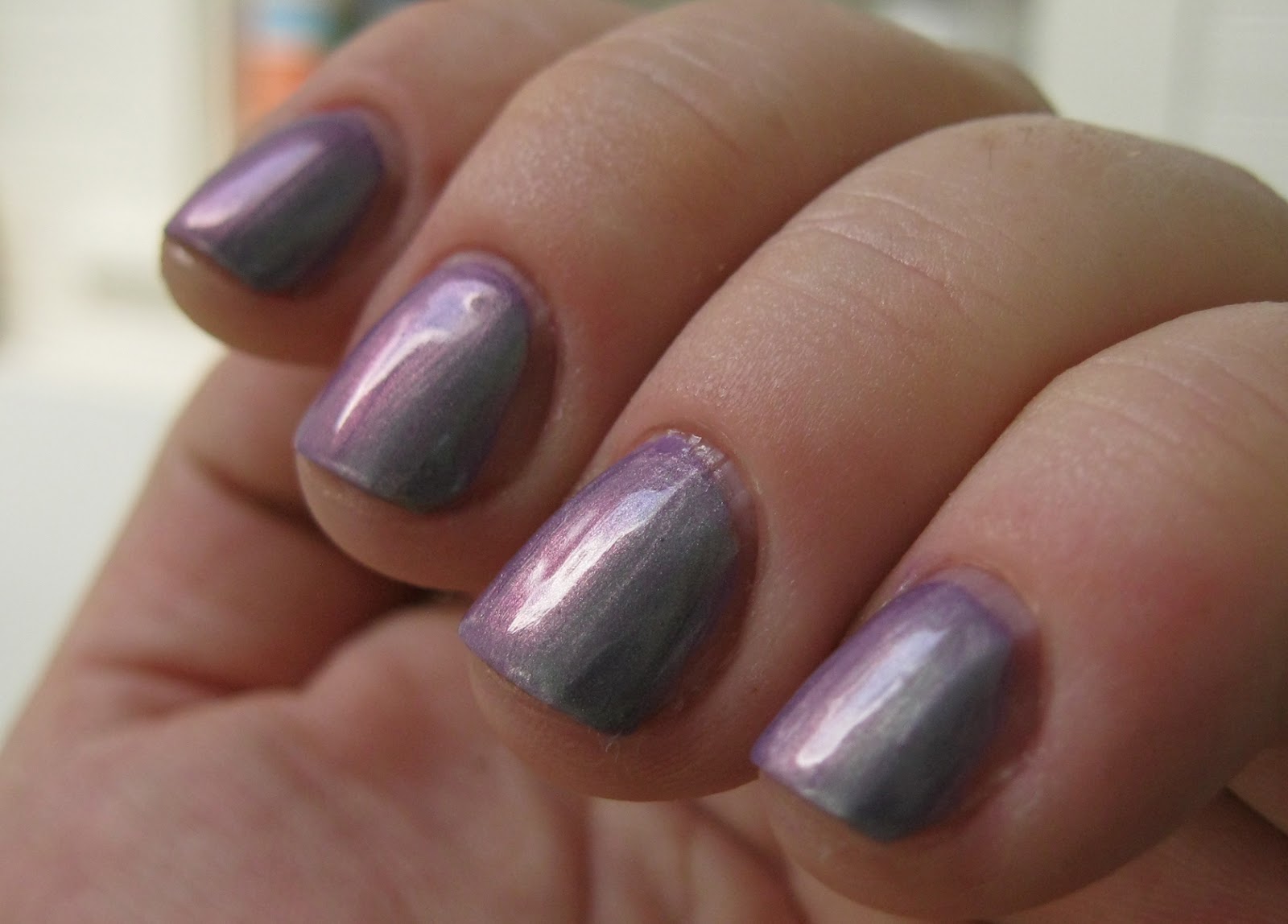 Lacquer Slacker Liz: CrowsToes Lil Miss Cyanide over OPI A Grape Fit