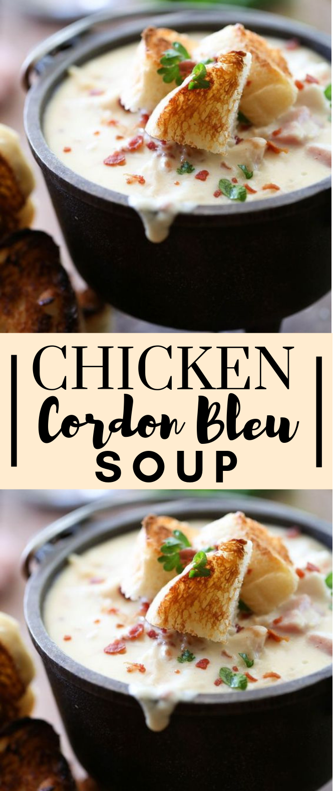 Chicken Cordon Bleu Soup