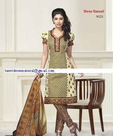 Tanvi Collection Dombivali: Shree Ganesh Vol 7 Cotton Printed dress ...