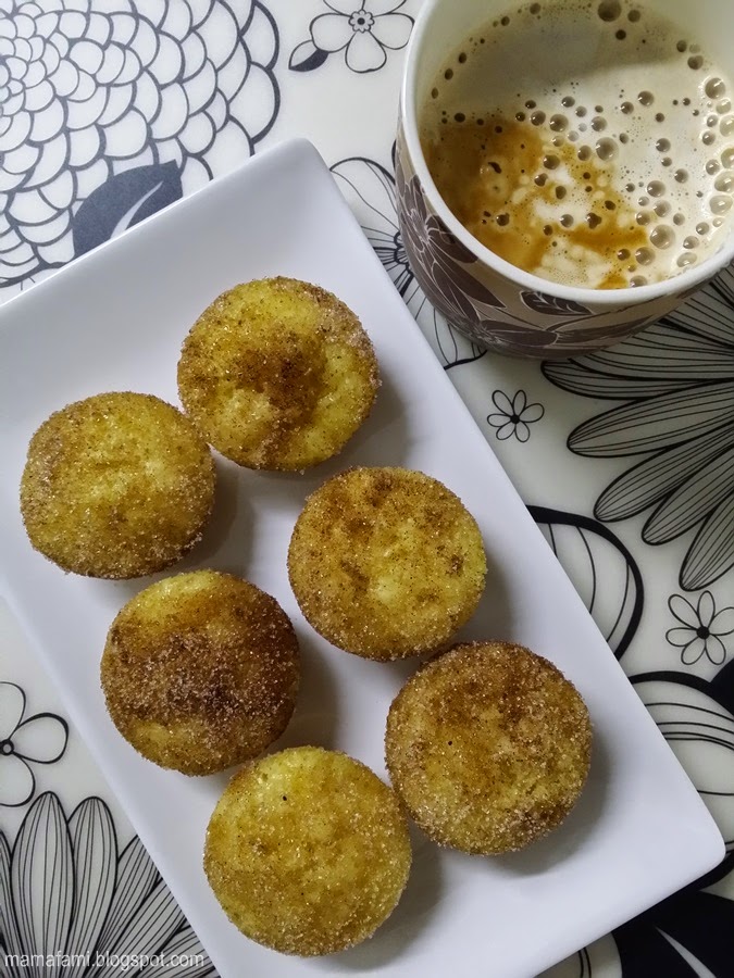 MamaFaMi's Spice n Splendour Eggless Donut Muffins