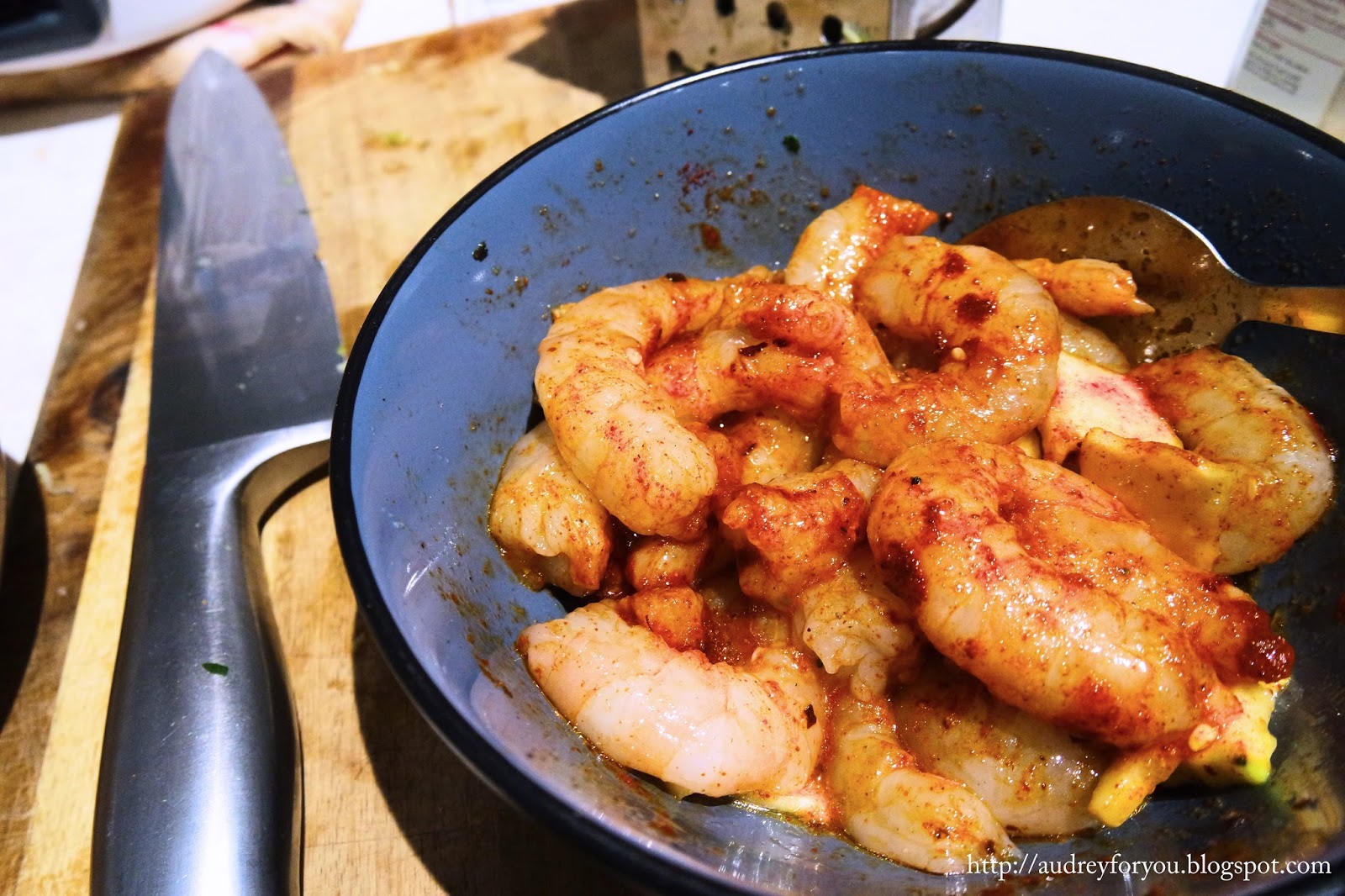 RECIPE Cajun Shrimp with Zucchini Noodles Life With Audrey