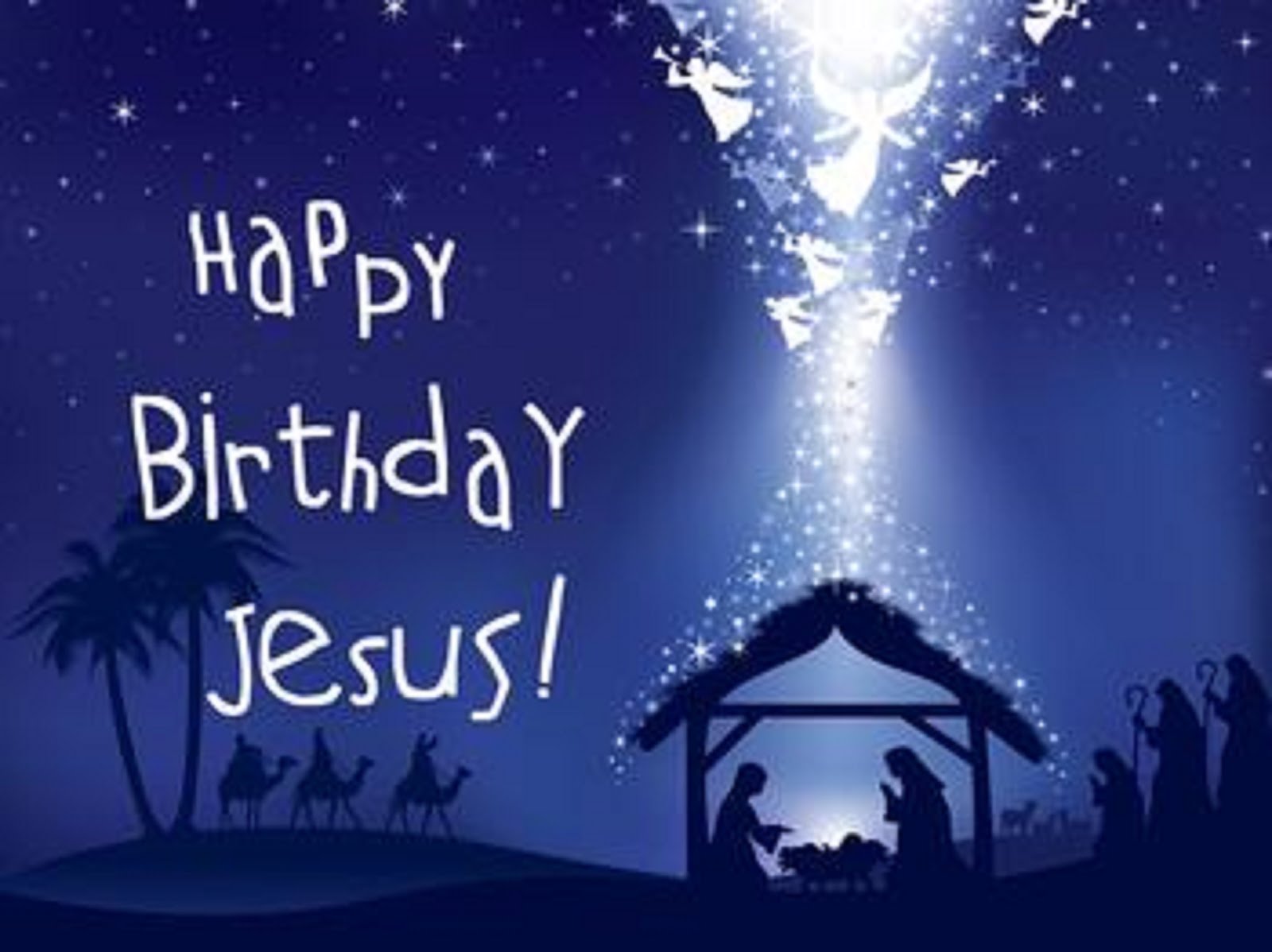 HAPPY BIRTHDAY JESUS