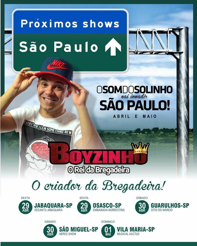 boyzinho o rei da bregadeira realizar turn o paulo boyzinho o rei da bregadeira realizar turn o paulo